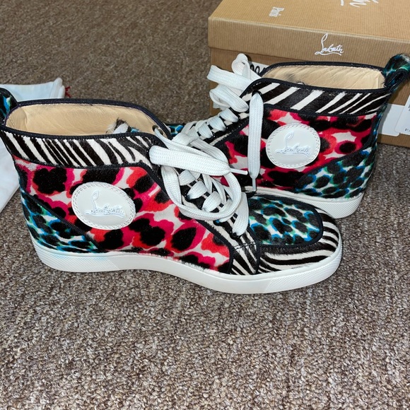 CHRISTIAN LOUBOUTIN Multicolor High-Tops - Picture 7 of 7